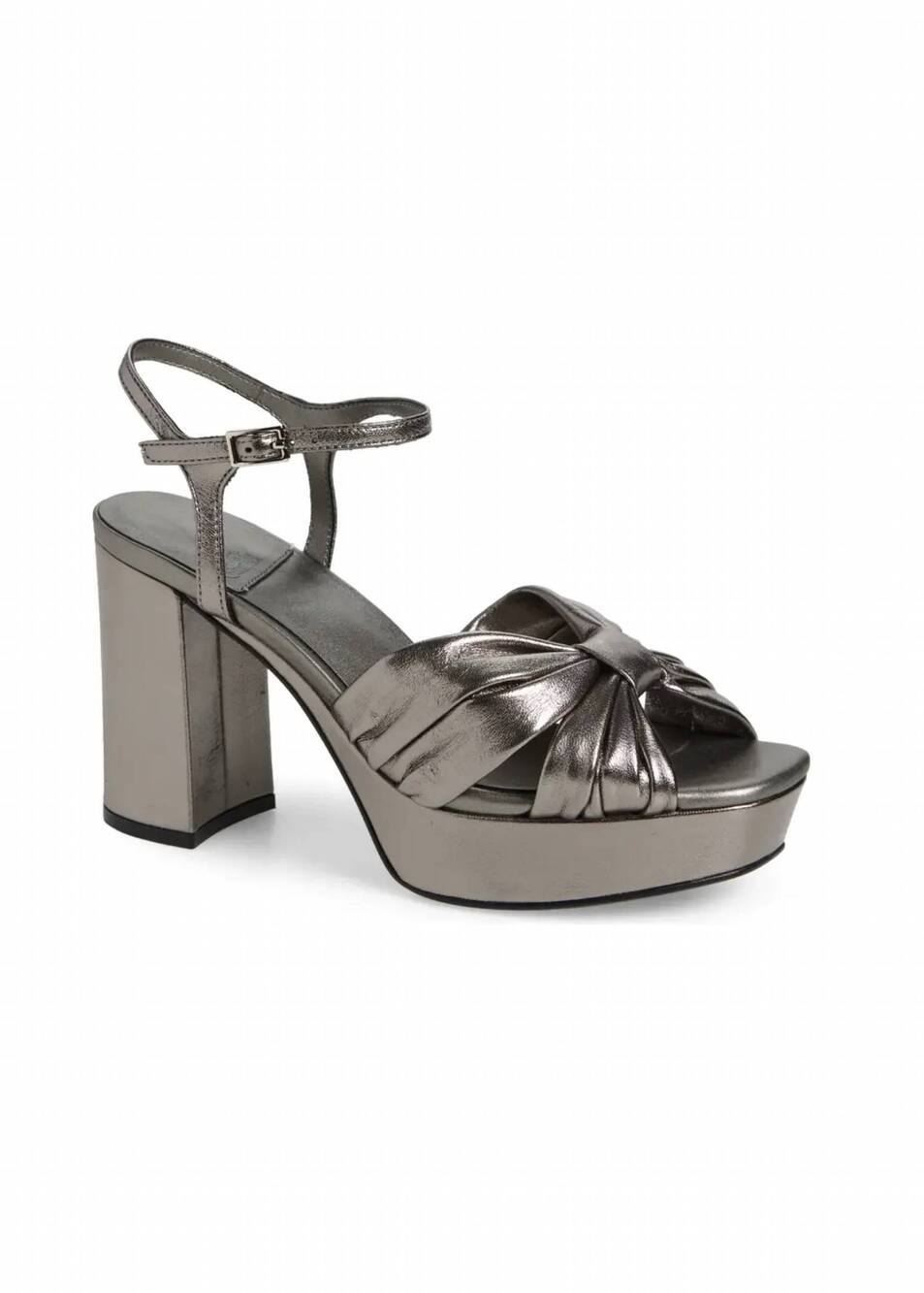NEW JEFFREY CAMPBELL women's dalida platform heel in pewter